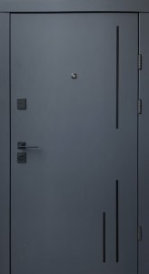 5205051050_Qdoors Преміум Kale Тріоні-Аk  антрацитбіла шагрень (ЧБ), нов чорн квадр, графіт пісок